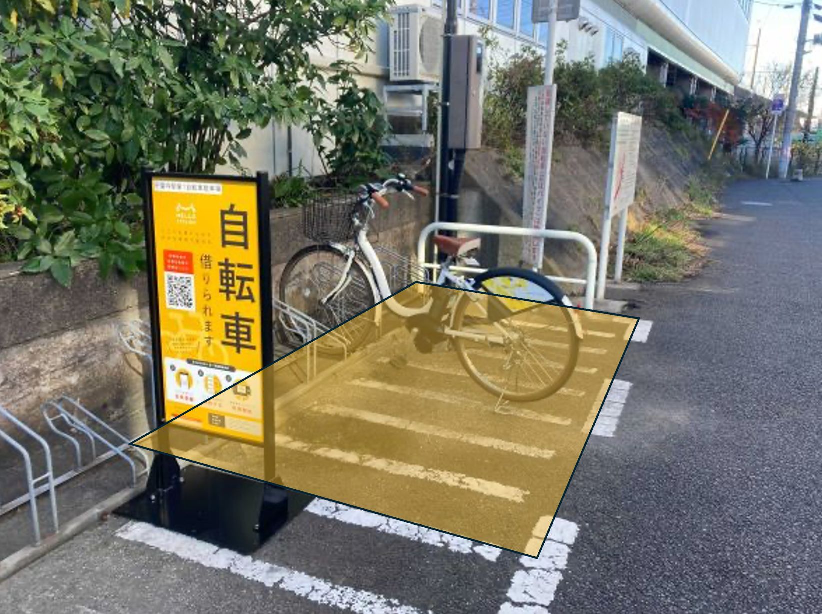 千葉寺駅第1自転車駐車場 (HELLO CYCLING ポート)の画像1