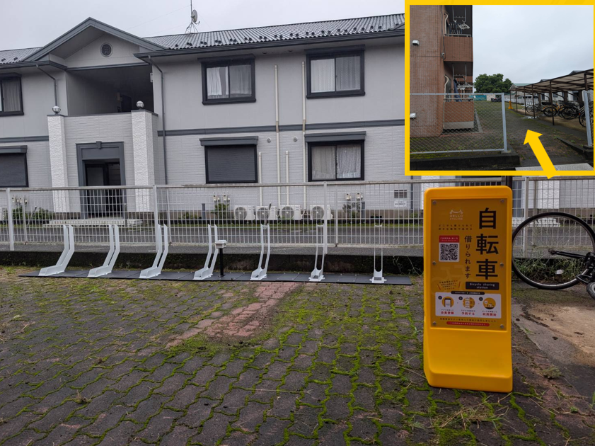 立川市西砂町4丁目駐車場 (HELLO CYCLING ポート)の画像1