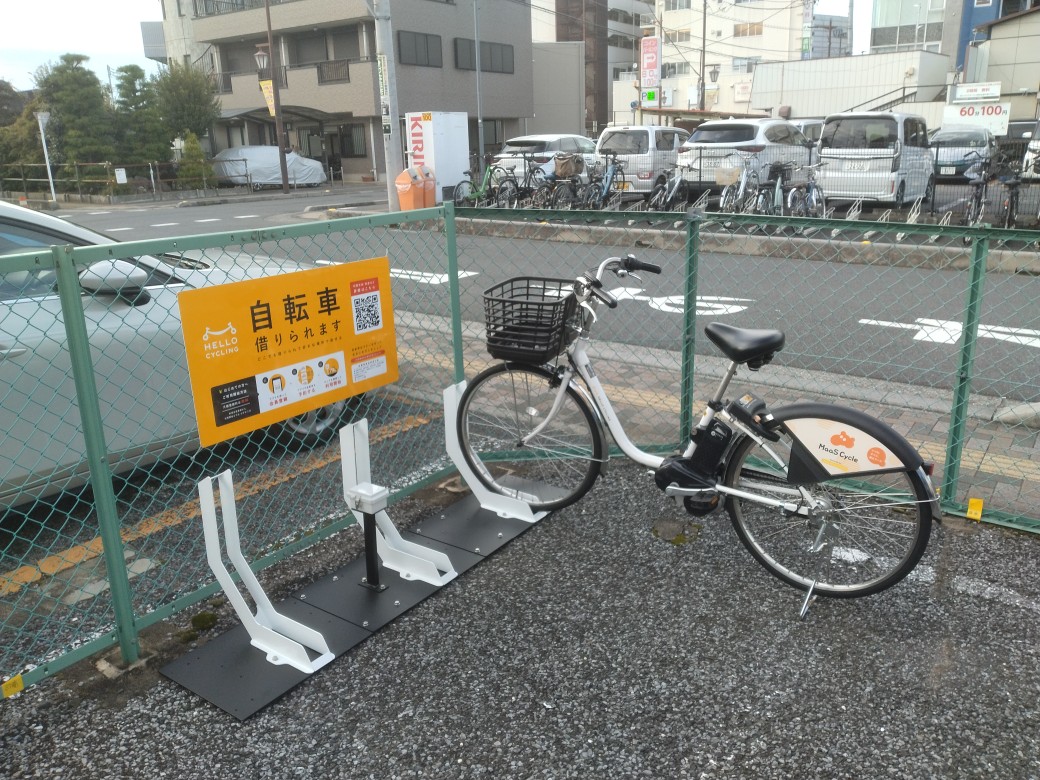  鶴瀬駅西口自転車駐輪場シェアST (HELLO CYCLING ポート)の画像1