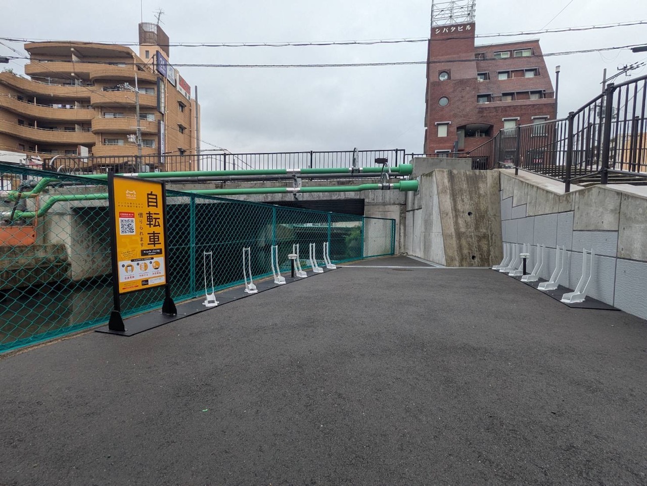 寝屋川市駅前第1自転車駐車場北側