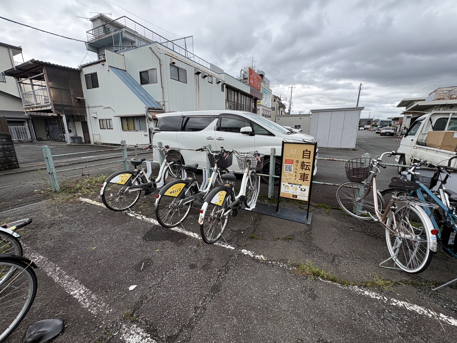 伊豆長岡駅前駐輪場